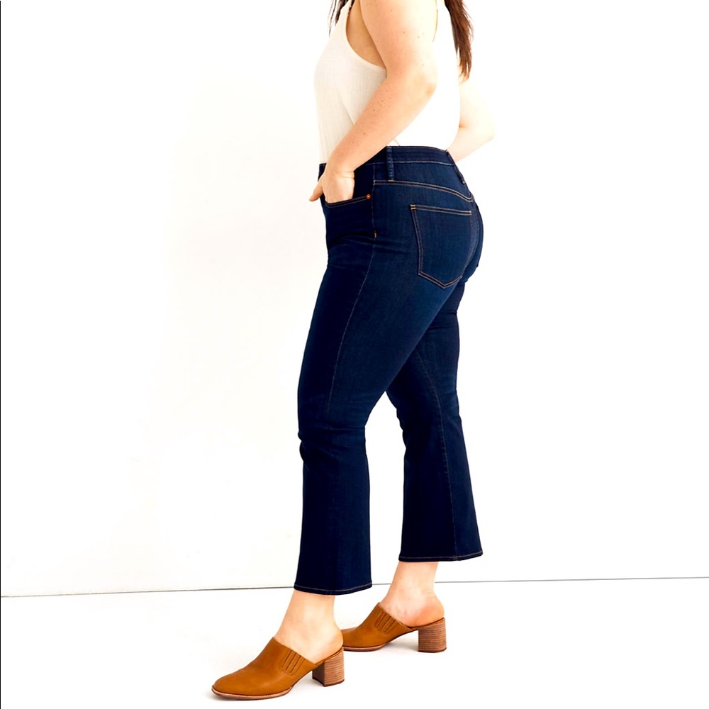 Madewell Curvy Cali Petite Boot Denim - 24P and 25P